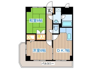 ロイヤルアルファードの物件間取画像